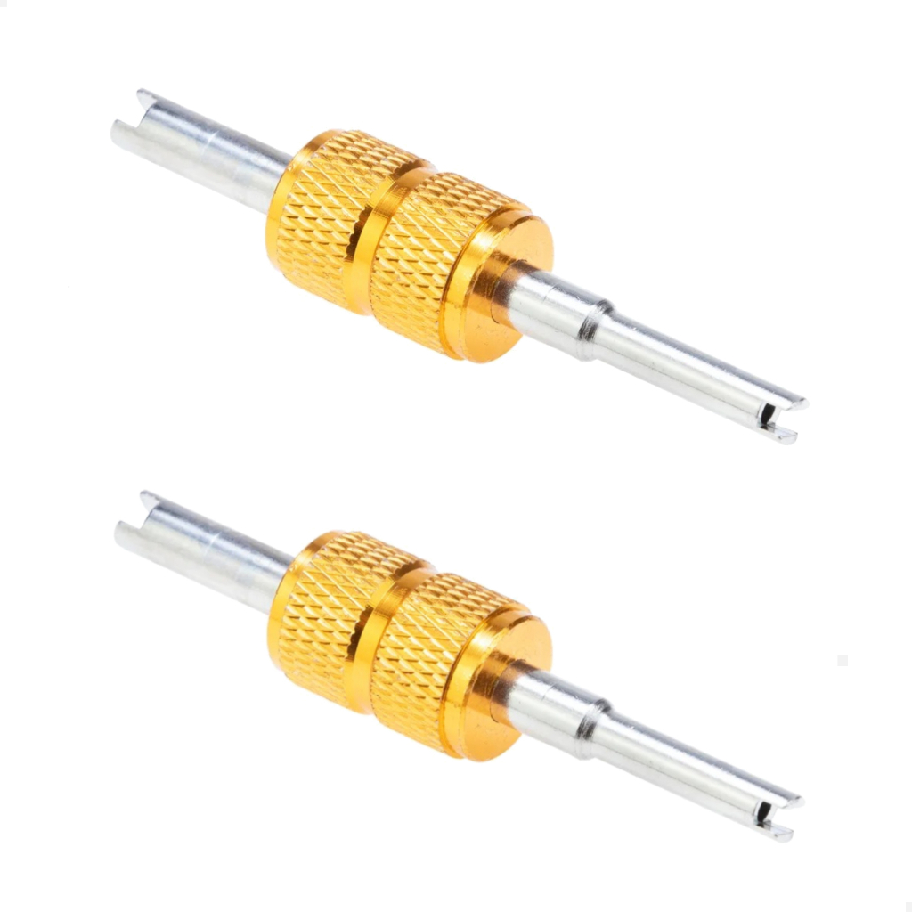 Kit 2 Ferramenta Saca Ventil R12 R134 Instalar Núcleo De Válvula Schrader Ar Automotivo Compressor