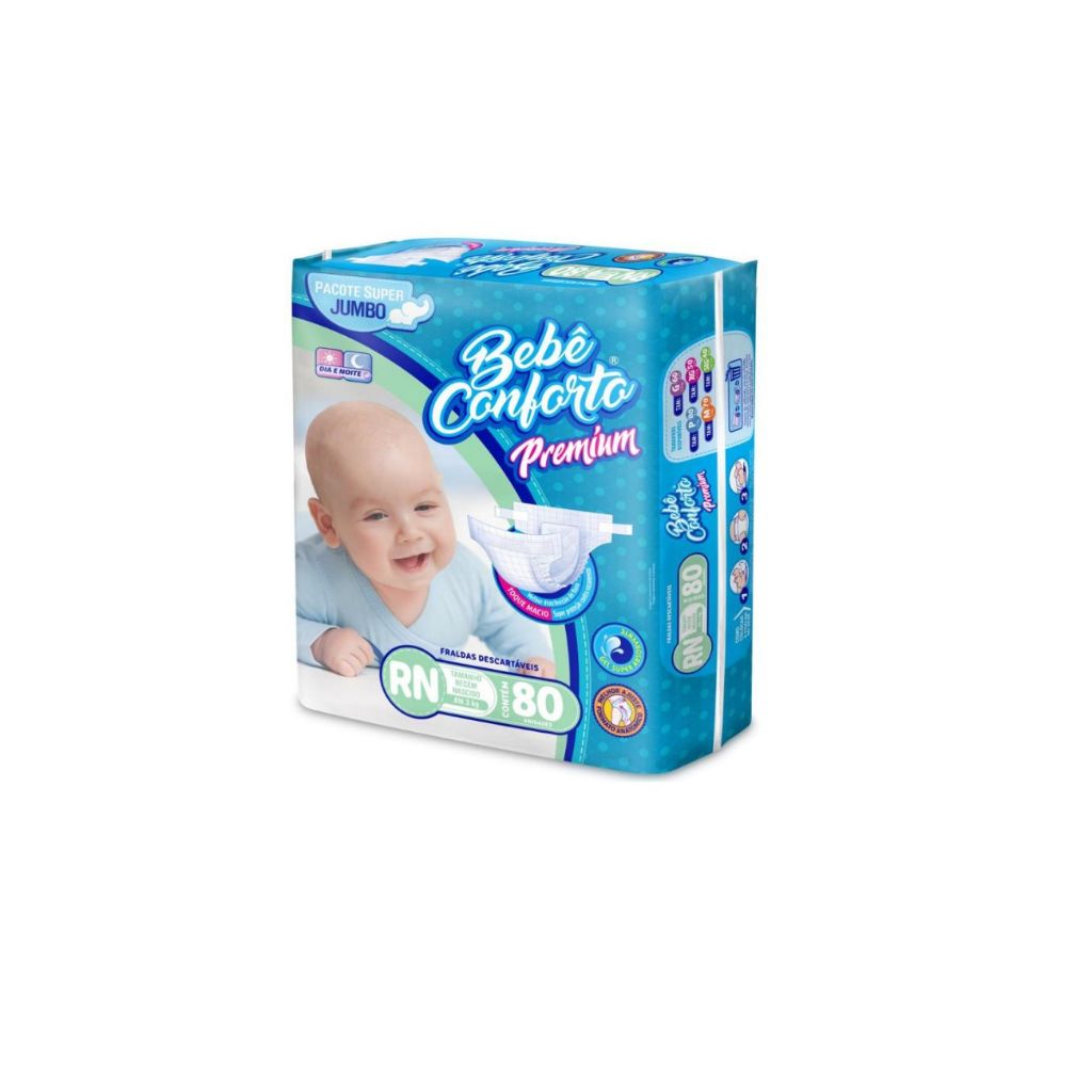 Fralda Infantil B.C - Premium Jumbo