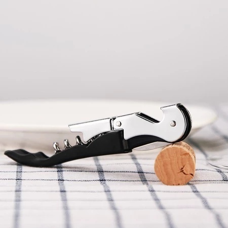 Abridor De Garrafa Vinho Saca Rolhas Aço Inox em Oferta na Shopee