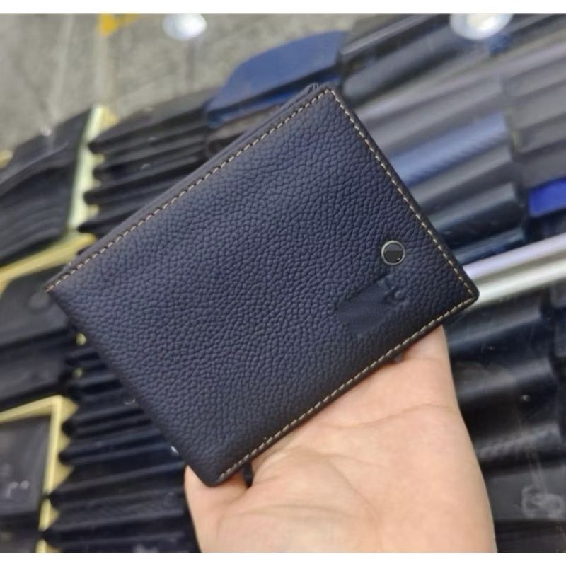 Masculino carteira de  Couro em Oferta na Shopee