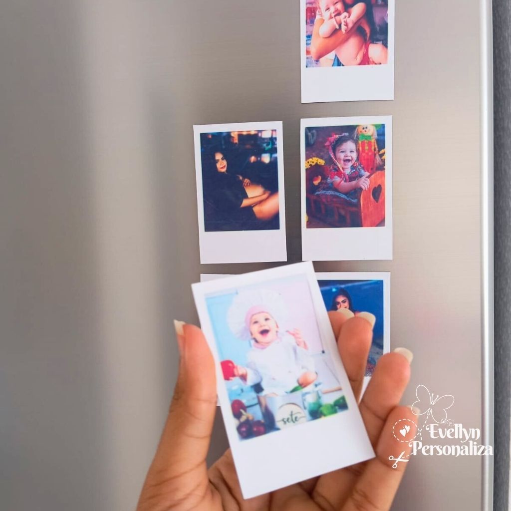 Kit Lembrancinha Fotos Polaroide  Festa infantil - Aniversário - Personalizados - Imã  Qualquer Tema