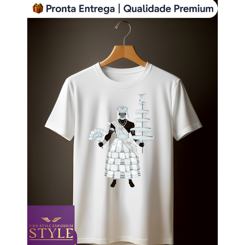 Camiseta Umbanda Epa Babá Oxalá ✨ | Oxaguiã, Axé e Proteção Divina – Unissex Original VHS