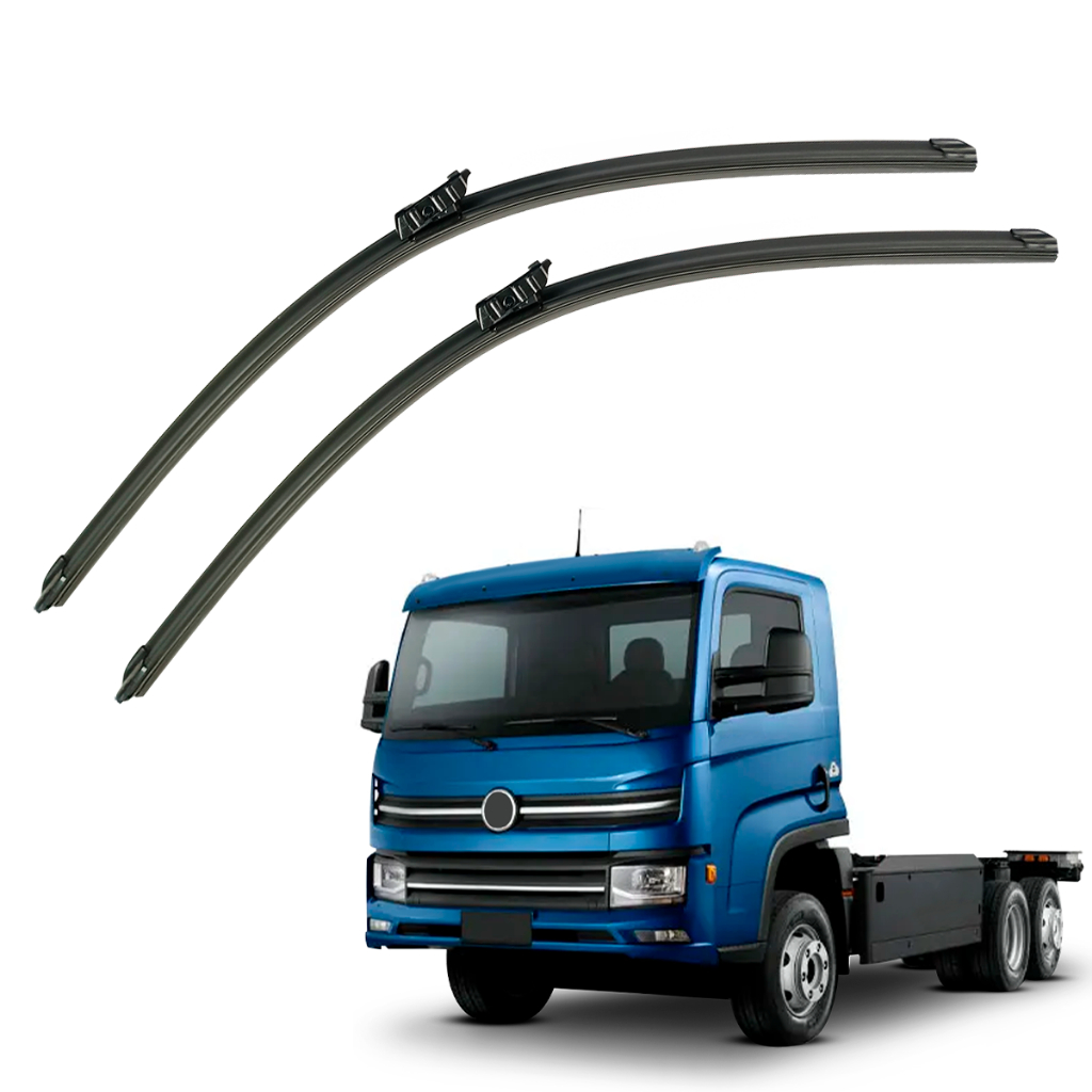 Par palheta automotiva 24" conexão especifica 012 Compatível com os Caminhões VW Delivery Express em Oferta na Shopee