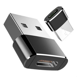 Adaptador Tipo C Fêmea Para Usb Macho Plug 2.0 em Oferta na Shopee