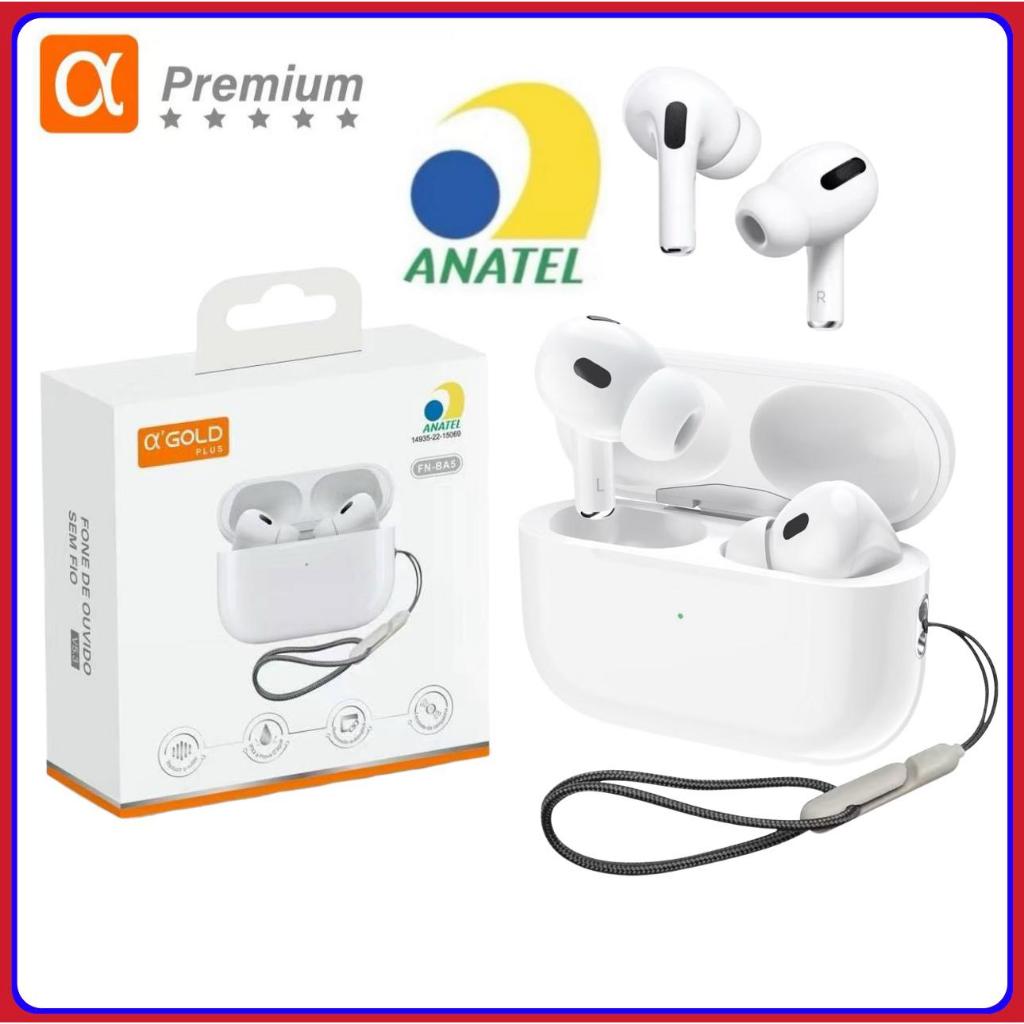 Fone de Ouvido Sem Fio Bluetooth 5.3 TWS In-ear Portátil Com Microfone Original A’ Gold em Oferta na Shopee