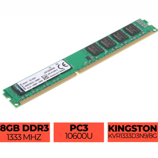 Memória KINGSTON 8GB DDR3 1333Mhz para PC Computador desktop Pc Gamer KVR1333D3N9/8G em Oferta na Shopee