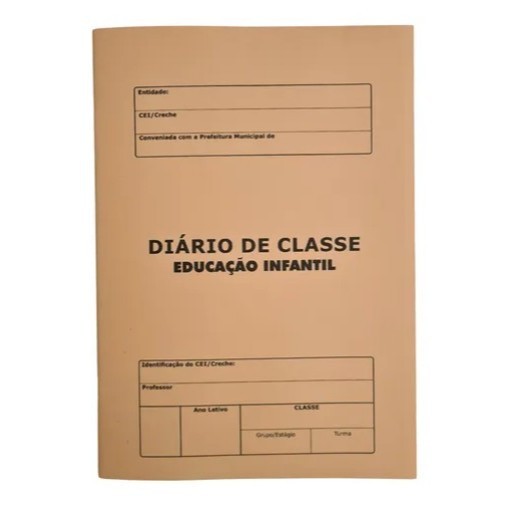 Diário de Classe Educação Infantil: Onde Comprar | BuscaProdutos