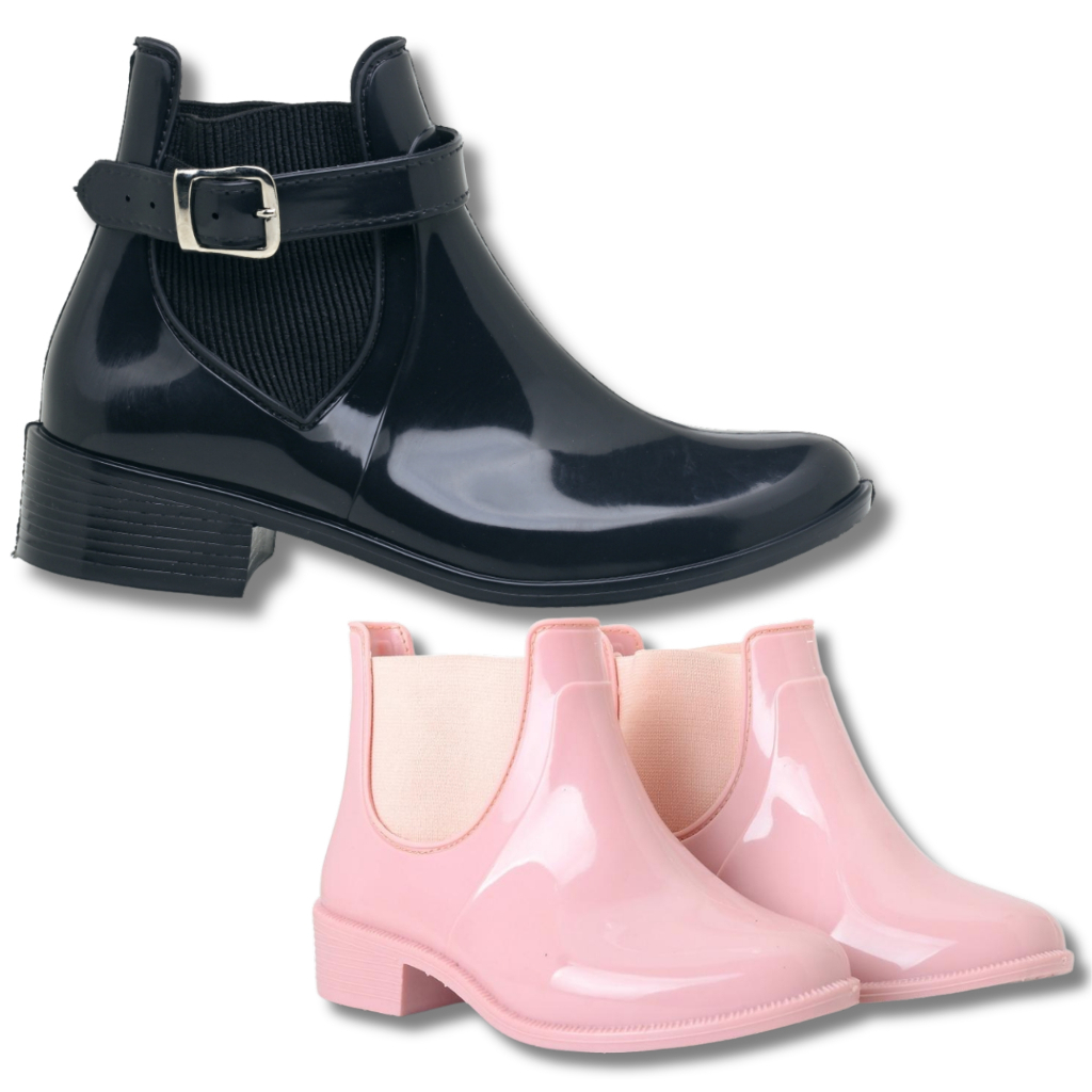 Kit Mãe e Filha Bota Feminina Infantil de Menina Galocha