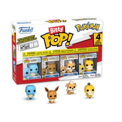 FUNKO BITTY POP POKEMON SQUIRTLE 4PACK 81135 NOVO ORIGINAL