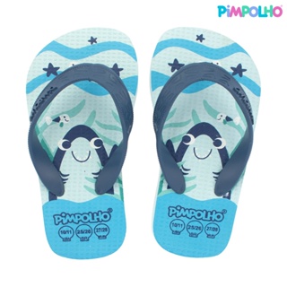 Sandália Praiana Kids Azul Tubarão Masculino Pimpolho em Oferta na Shopee
