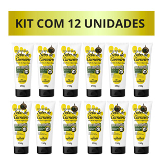 Kit com 12 Creme Sebo de Carneiro Hidratação para Pés e Mãos da Apinil Cosmeticos em Oferta na Shopee