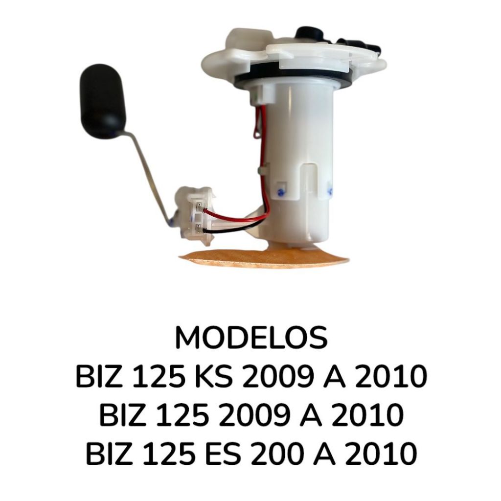 BOMBA DE COMBUSTIVEL BIZ 125 KS ES 2009 A 2010 COMPLETA COM BOIA