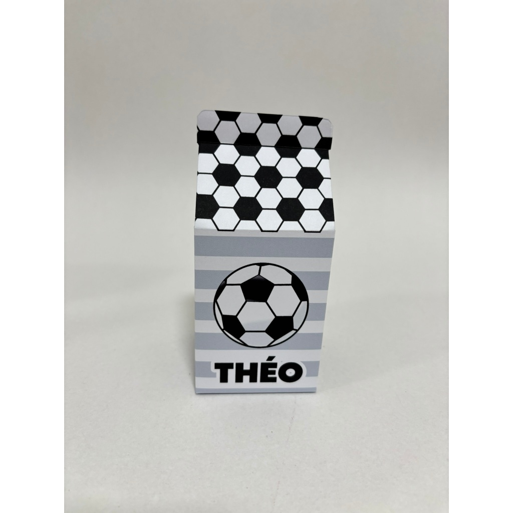 Caixa Milk FUTEBOL (PEGUE E MONTE) Caixinhas Personalizadas Lembrancinha e Mimos