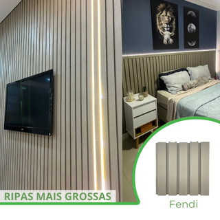 Kit 4m² Ripado BOLD 30x30 - 44 peças | Anti-impacto | Autocolante | Direct Borrachas