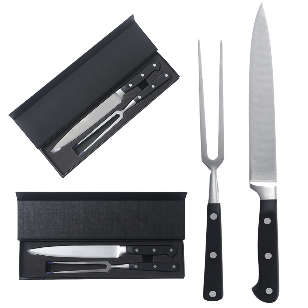 Kit Faca e Garfo Premium Forjado Aço Alta Qualidade para churrasco Grillrelax em Oferta na Shopee