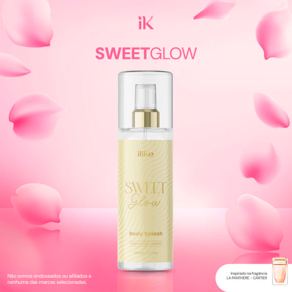 iLike Sweet Glow - Body Splash Spray 200ml em Oferta na Shopee