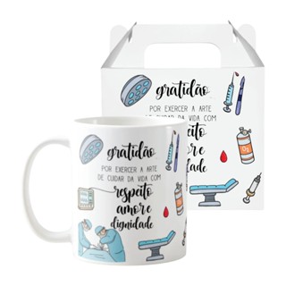Caneca Personalizada Medicina Presente Especial Médica Cirurgião em Oferta na Shopee