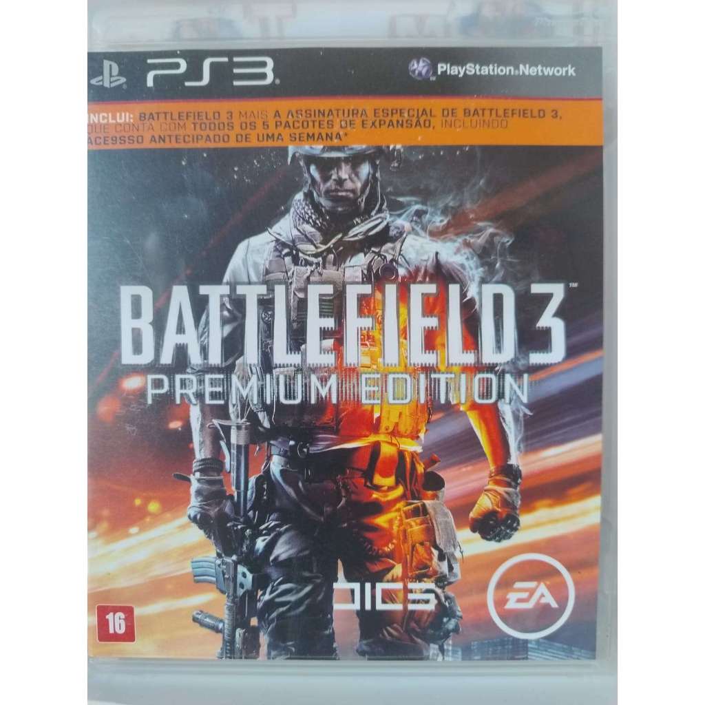 Battlefield 3 Premium Edition...Ps3