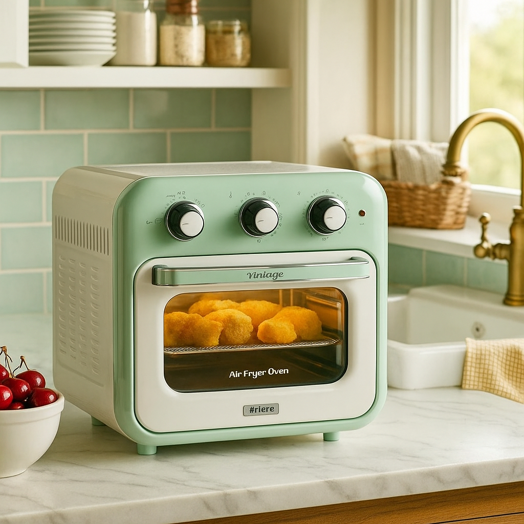 Fritadeira Forno Air Fryer Oven Ariete Vintage Verde 16L 127v em Oferta na Shopee