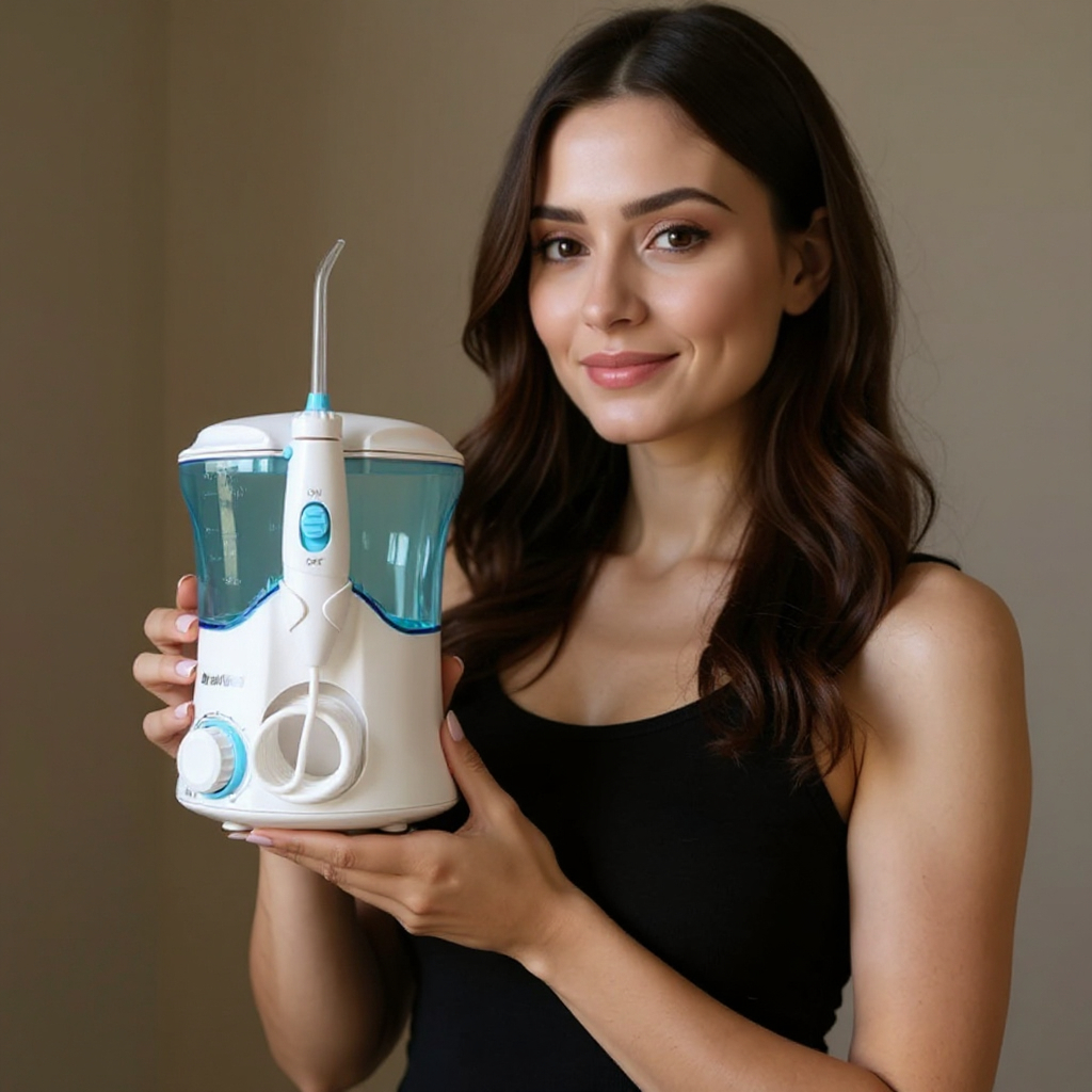 Irrigador Oral Fc169 Oralfeel 127/220 Bivolt Portátil 600ml 10 Níveis 7 Bicos Higiene Bucal Premium