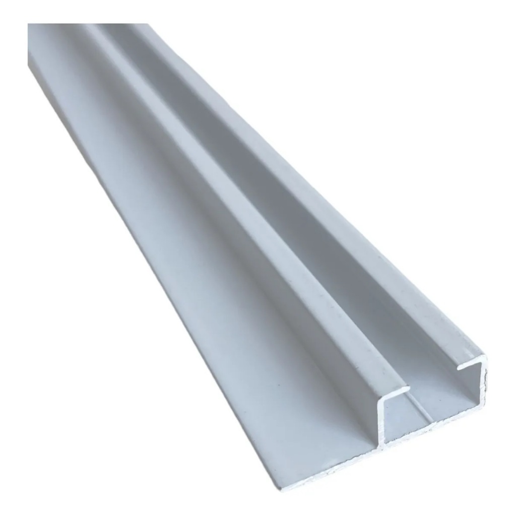 Trilho Suíço Max Simples c/ Aba Para Cortinas Teto/Cortineiro Varias Medidas em Oferta na Shopee