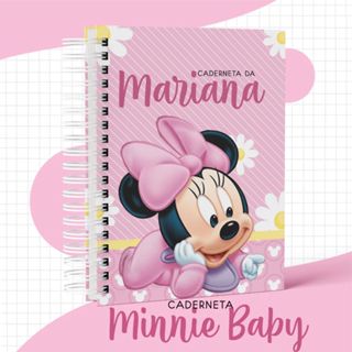 Caderneta de Saúde/Vacina Personalizada Menina - Minnie Baby em Oferta na Shopee