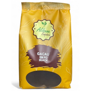 Cacau em Pó Alcalino Black 1 Kg - Empório Alibune em Oferta na Shopee