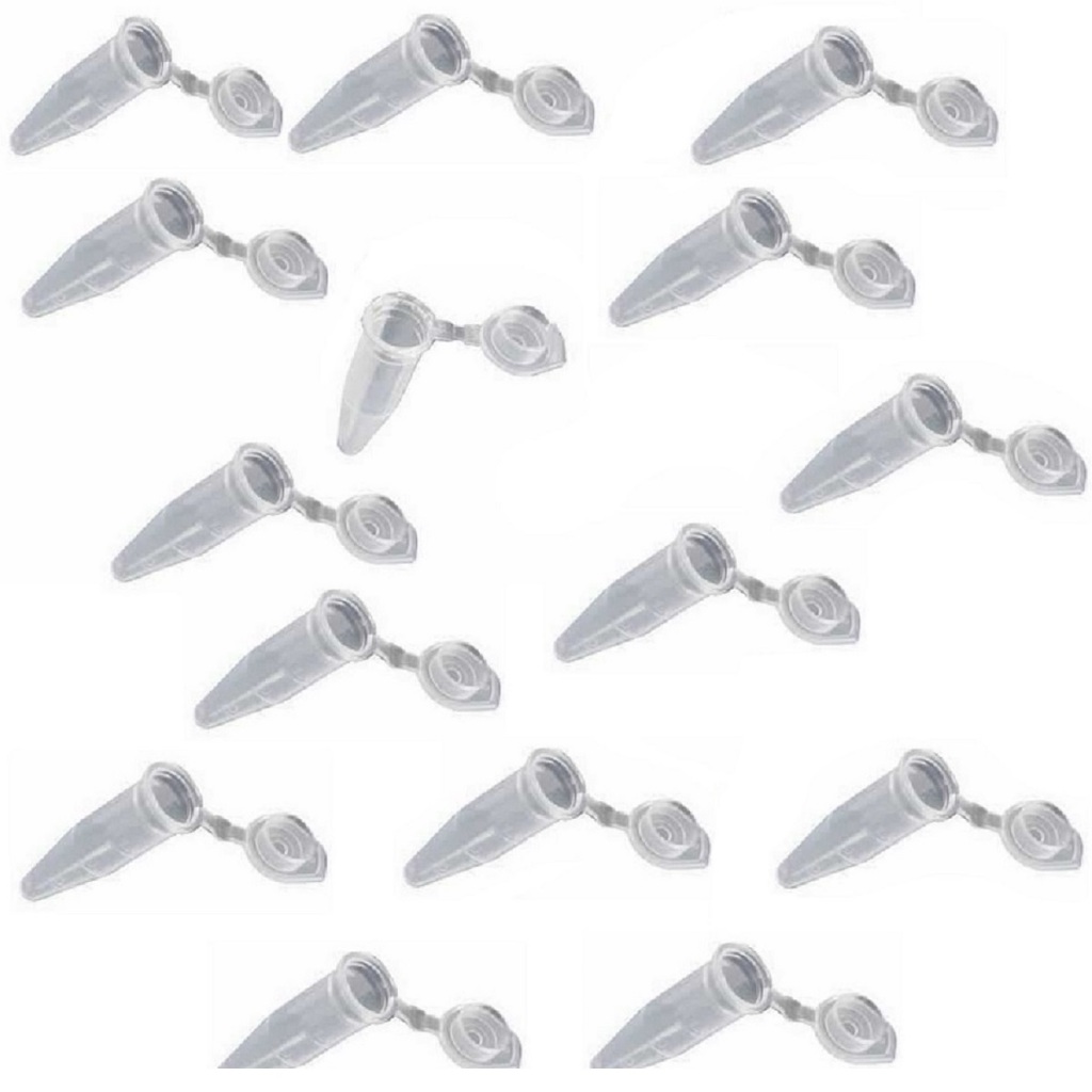 Microtubo 1,5ml Centrifugação Plástico Neutro Pct. 500 Tubos
