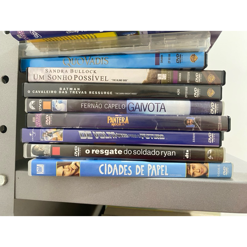 DVDs originais clássicos premiados (valor unitário)