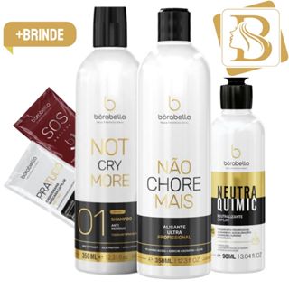 Borabella Kit Não Chore Mais 2x350ml + NeutraQuimic 90ml em Oferta na Shopee