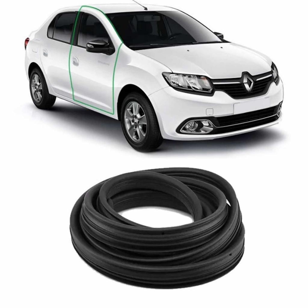 Borracha De Vedação Porta Duster Sandero Logan - Todos Anos em Oferta na Shopee