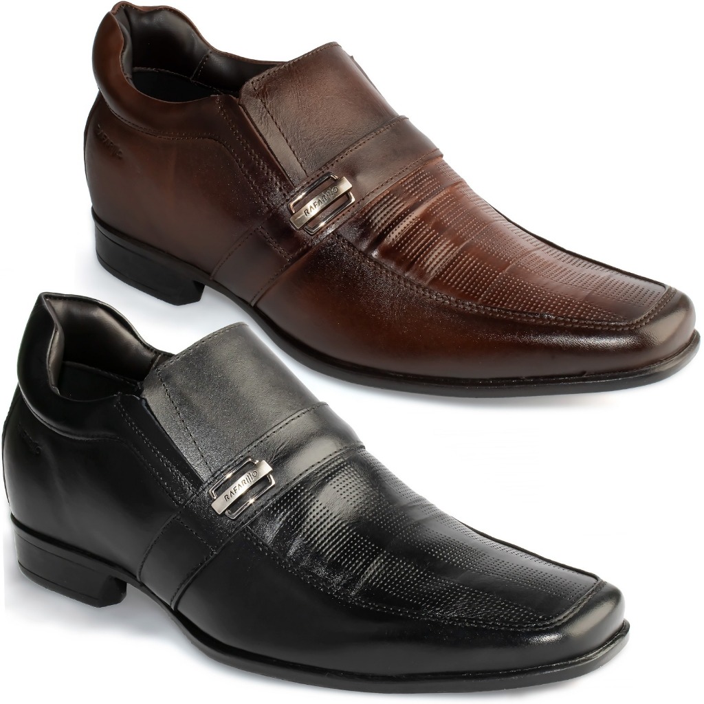 Sapato Rafarillo Vegas Alth Aumenta 7cm Couro Original 3284 em Oferta na Shopee