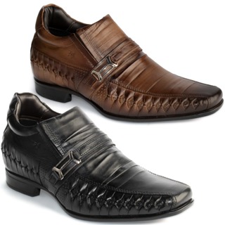 Sapato Rafarillo Alth Aumenta 7cm Couro Original 3261 em Oferta na Shopee