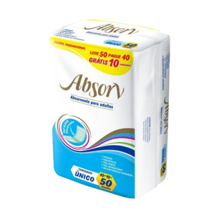 Absorvente Geriátrico Absorv Pós Parto Pós Operatório Adultos 50 Un Barato Revenda em Oferta na Shopee