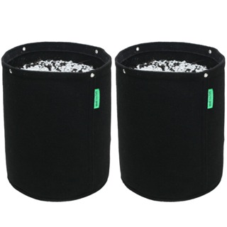 kit 2 vasos de 10 litros em feltro prime cultivo com furos para amarras em Oferta na Shopee