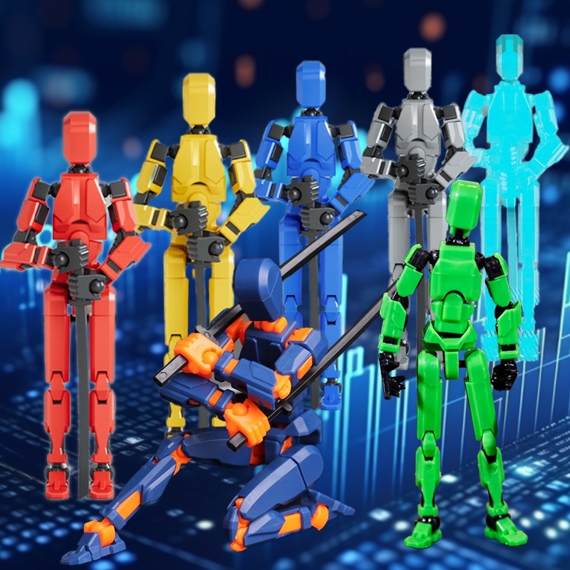 Boneco de Ação Dummy 13 - O Brinquedo Articulado que Revoluciona a Diversão! em Oferta na Shopee