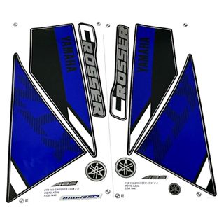 KIT ADESIVOS XTZ 150 CROSSER 2023 2024 AZUL em Oferta na Shopee