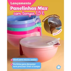Panelinha Max COM TAMPA Bico Dosador Confeitaria Chantilly Chocolate Blue Star