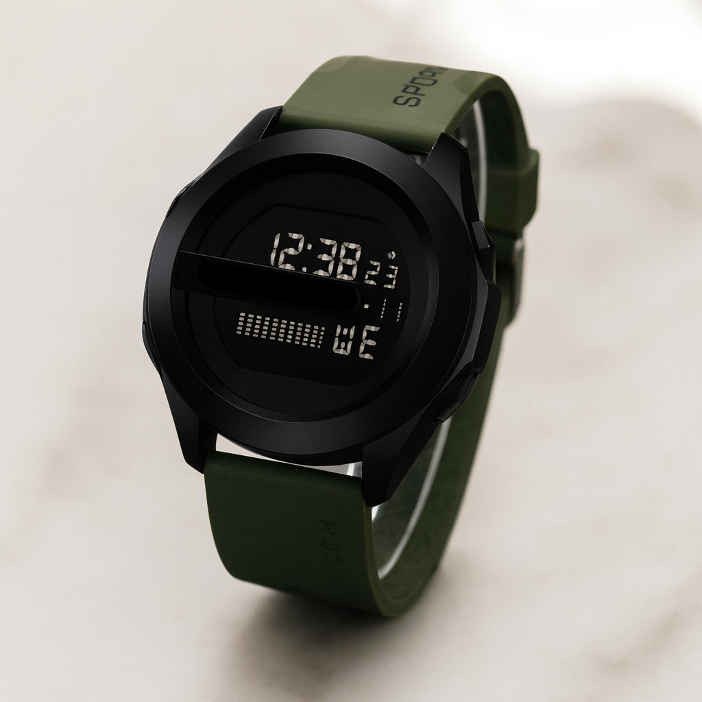 Relógio Digital Esportivo Masculino Unissex  Silicone Resistente Água  Academia Corrida Natação em Oferta na Shopee