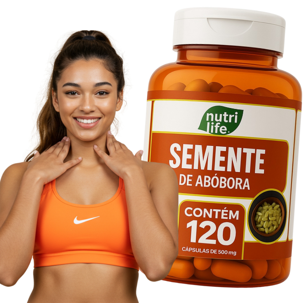 Semente de Abóbora 500mg 120 Cápsulas em Oferta na Shopee