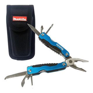 Alicate Makita 9 Funções Canivete Aço Multiuso + Case