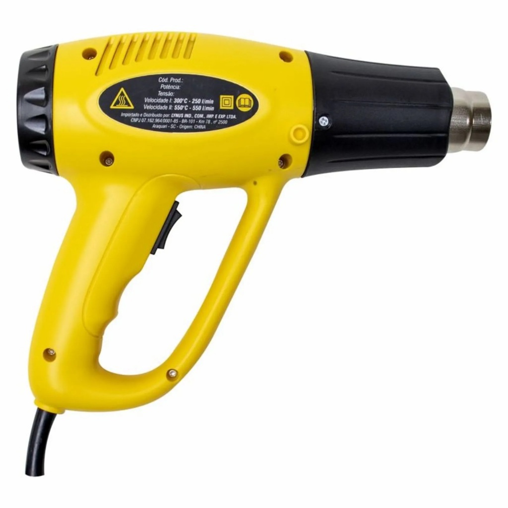 Soprador Térmico 1500W STL-2000 127V Lynus