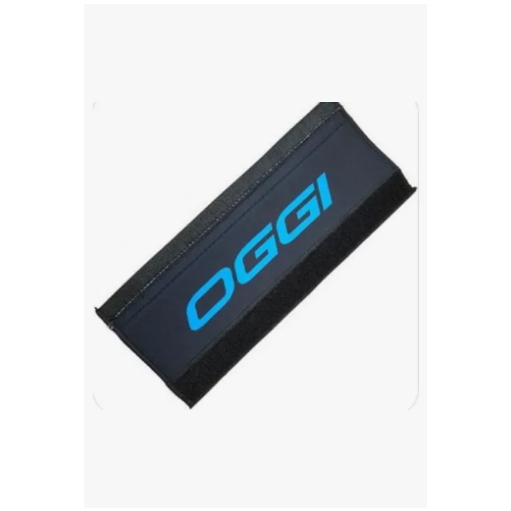 Protetor De Quadro Oggi Preto com Azul 9,5cm X 23cm