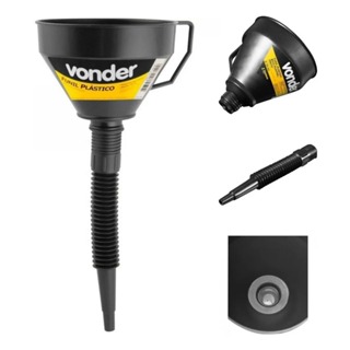 Funil Para Troca De Óleo Plástico Vonder Moto Com Peneira em Oferta na Shopee
