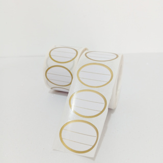 Validade etiqueta Moldura Oval Adesiva 4x3cm com Linhas em Oferta na Shopee