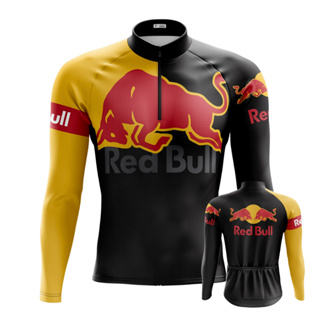 Camisa Ciclismo Camiseta Ciclista Roupa de Ciclismo Masculina Mountain Bike Ciclista Biker Red Bull em Oferta na Shopee