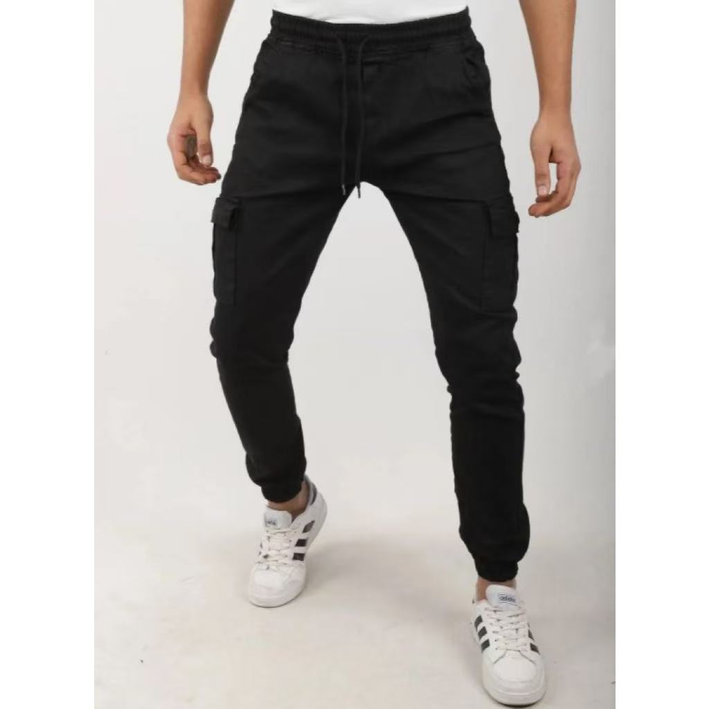 Calça cargo jogger premium masculino com punho tamanho P AO GG