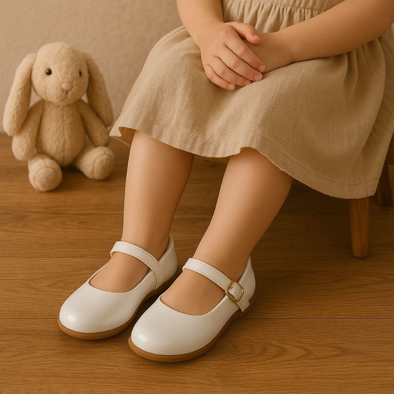 Sapatilha Infantil Clássica Lisa Branca Batizado Daminha do 16 ao 36