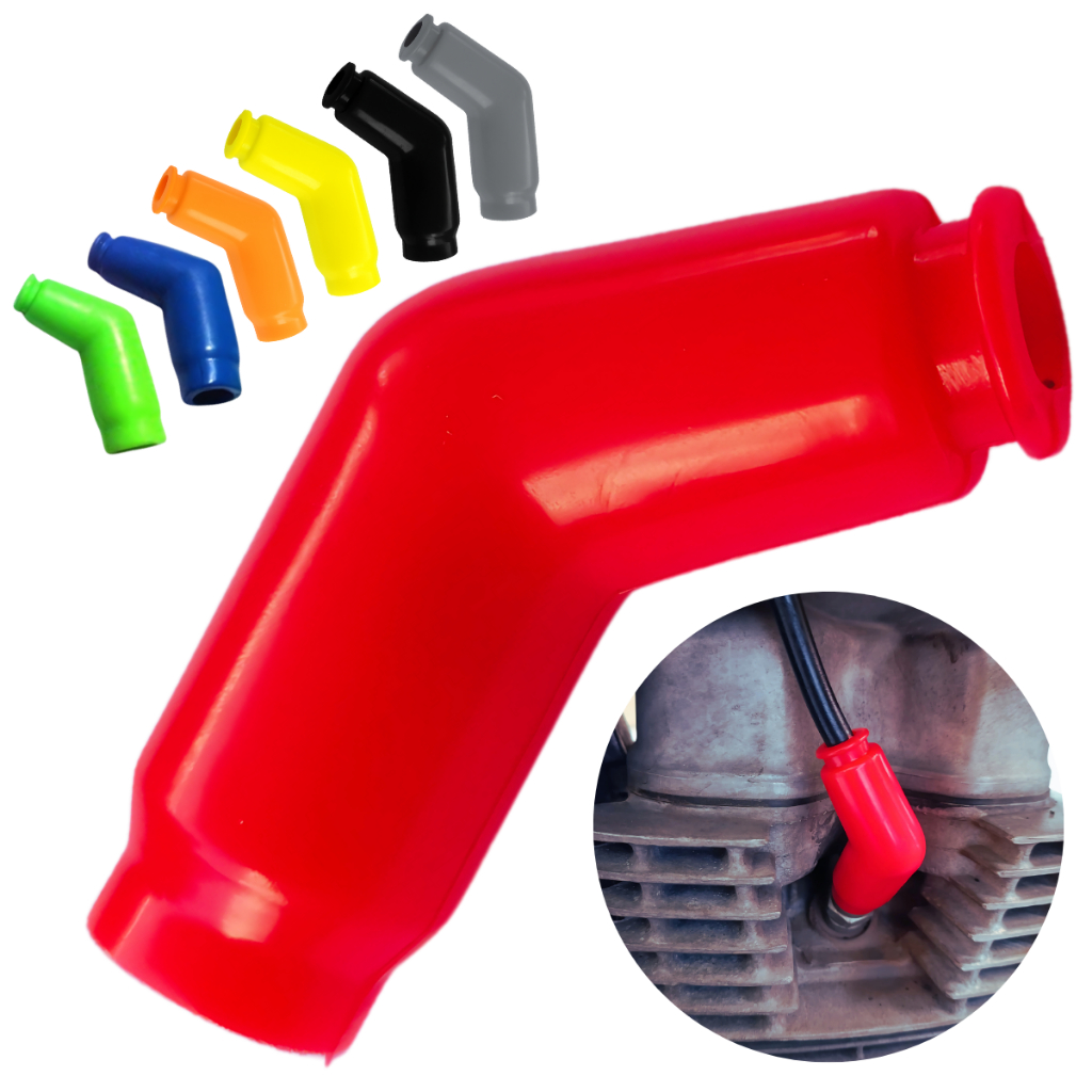 Cachimbo De Vela Titan Fan Bros 125 150 160 YBR Fazer Lander Intruder Colorido Vermelho Universal em Oferta na Shopee