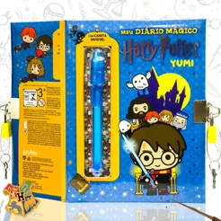 Harry Potter Diário Infantil Mágico Secreto | Livro Infantil Com Caneta Invisível Oficial